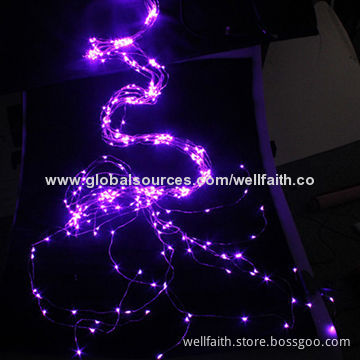 Purple Color LED String Lights for Party Holidays Wedding Decoration